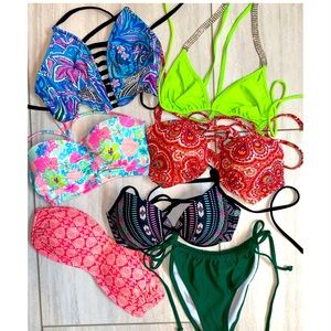 Lot 7 piece Bikinis